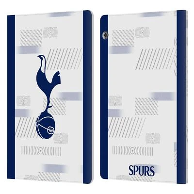 TOTTENHAM HOTSPUR F.C. 2023/24 BADGE LEATHER BOOK CASE FOR HUAWEI XIAOMI TABLET - Image 1 of 4
