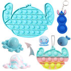 1-5Pack Stitch Poppet Dimple Fidget Toys Mini Bag 3D Popit Ball Stress Relief UK