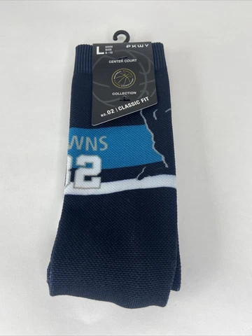 Mens L Minnesota Twins Timberwolves 32 Hi Wire Black Centercourt collection Cover