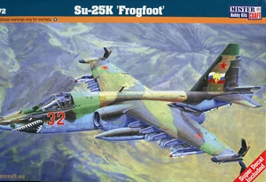 Sukhoi Assault Jet Su-25K "Frogfoot" # Scala 1/72 # MISTERCRAFT E-40 - Foto 1 di 7
