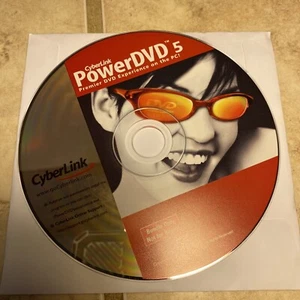 Cyberlink PowerDVD 5 DVD Installation Software with CD Key - Picture 1 of 3