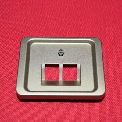 Busch-Jaeger 1803-02-2. Zentralscheibe 2fach für UAE alpha nea bronze - Bild 1 von 2