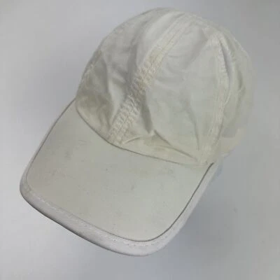 Athletic Works White Running Ball Cap Hat Adjustable Baseball - Image 1 of 4