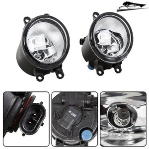 New Pair Fog Lights Lamp Left Right RH LH Side For Toyota Camry Yaris Lexus RAV4 - Picture 1 of 23