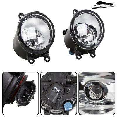 New Pair Fog Lights Lamp Left Right RH LH Side For Toyota Camry Yaris Lexus RAV4 - Image 1 of 4