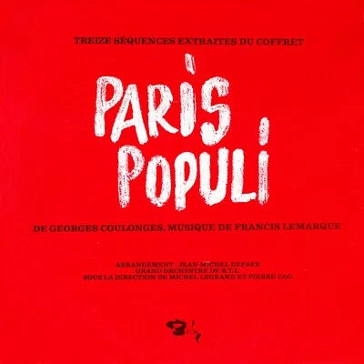MIREILLE MATHIEU Promo LP with ''PARIS POPULI'' Michel Legrand Rare Rare Song - Image 1 of 2