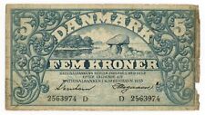 Denmark Danmark 1935 5 Kroner P25 #19178z