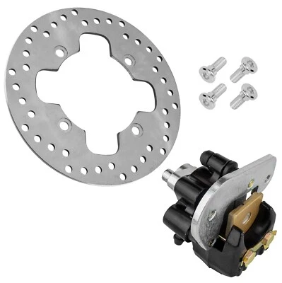 Rear Brake Disc w/Bolt & Caliper for Honda TRX400X 2009-2014 - Image 1 of 4