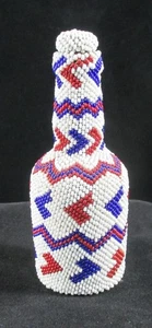 Antique Native American Paiute Beaded Bottle Basket - Picture 1 of 4