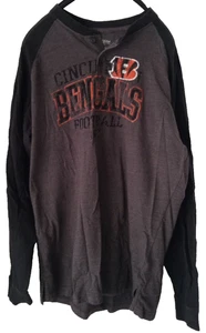 Cincinnati Bengals, NFL Team Apparel, Langarm, Henley Shirt, Erwachsene Medium - Bild 1 von 17