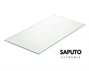VETRO FRIGORIFERO TRASPARENTE 4 MM - CM 46 X 28,5 PER CANDY 43008229 - Foto 1 di 1