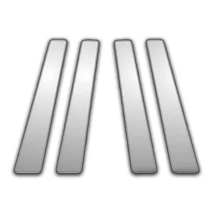 4Pc Chrome Pillar Post Trim for 07-09 Saturn Aura - Bild 1 von 2