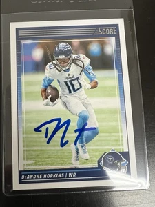 Deandre Hopkins Autogramm Autogramm Football Karte Tennessee Titans - Bild 1 von 2