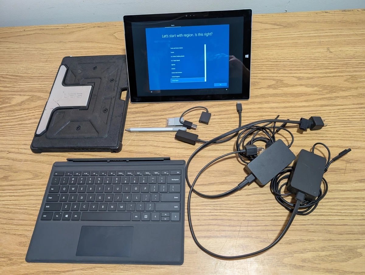 中古美品　SurfacePro3 128GB 4GB RAM 純正ペン付き SurfacePro3 i5 128GB-4GB