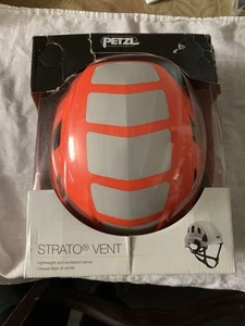 Petzl Strato Vent Helmet, Orange (One Size Fits All) A020DA01 - Picture 1 of 6