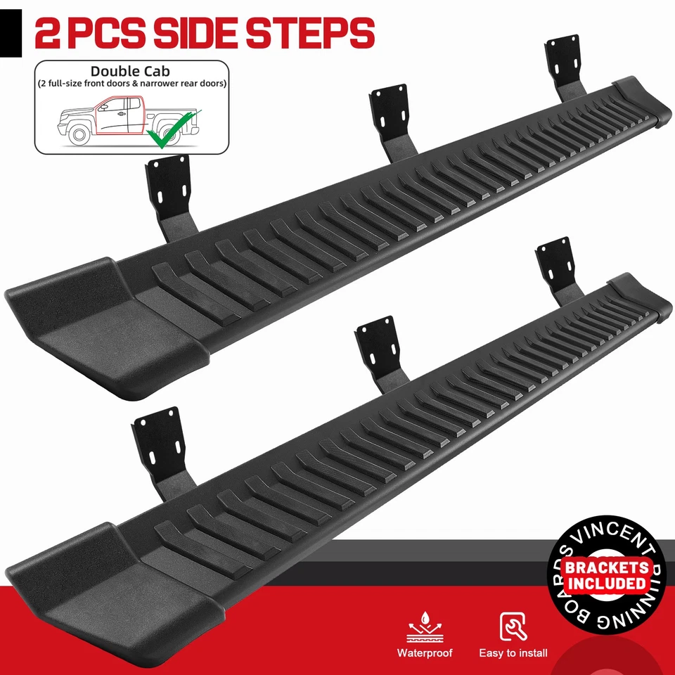 For 99-16 Ford F250 Superduty Super Cab 6" Running Board Side Step Nerf Bar V Foto 1 de 4