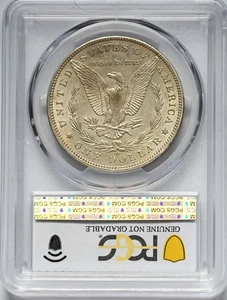 1896-O Morgan Silver Dollar $1 – PCGS Genuine Cleaned AU Details – Scarce Better - Picture 1 of 5