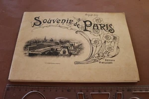 alte Mappe - Souvenir de Paris - 16 Bildtafeln Ansichten Paris 1907 - Picture 1 of 7