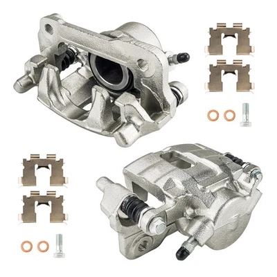 2PC Front Brake Caliper w/ Bracket Fits Sidekick 1991-1998 Geo Tracker 1989-1997 — 第 1/4 张图片