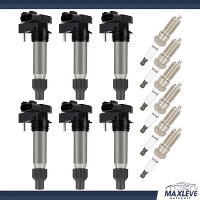 For Chevrolet Impala 2012-20 Traverse 2010-23 3.6L Ignition Coils & Spark Plugs - Imagem 1 de 4
