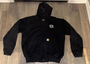 Men’s Carhartt J130-M Insulated Active Jacket Loose Fit Black  Size L - Picture 1 of 10