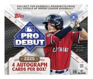 PERSONAL BOX - 2025 TOPPS PRO DEBUT BASEBALL HOBBY JUMBO $179 - Picture 1 of 1