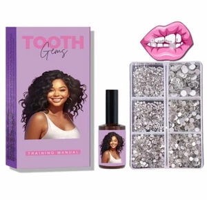 Tooth Gems Kit for Teeth Decorative Tooth Gem Kit Shining Tooth Gems Jewelry Kit - Picture 1 of 9