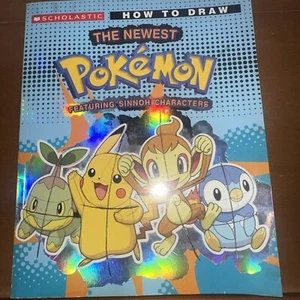 How to Draw the Newest Pokemon Scholastic First Printing 2007 Features Sinnoh - Imagen 1 de 2
