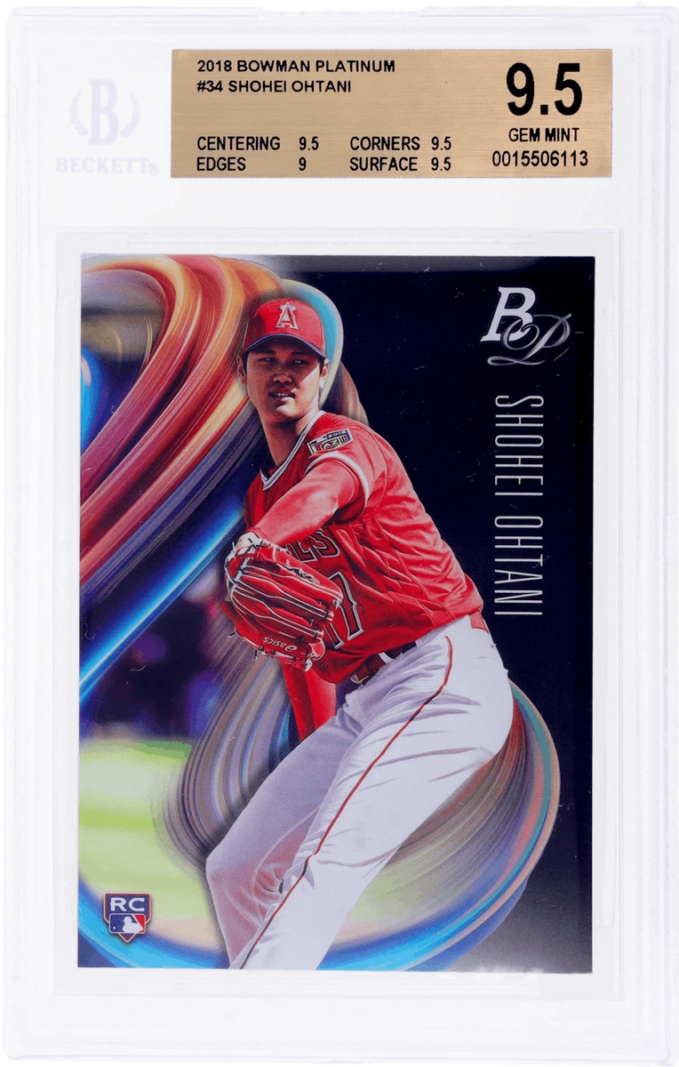 2018 Bowman Platinum - Shohei Ohtani #34 for sale | eBay