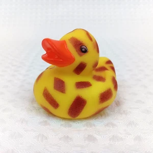Rubber Duck Jeep Ducking African Giraffe Pattern 2" - Picture 1 of 5