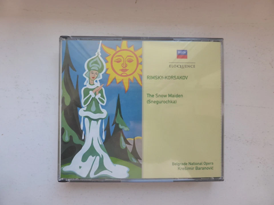 3 CD Rimsky-Korsakov The Snow Maiden Kresimir Baranovic  ELOQUENCE - Bild 1 von 2