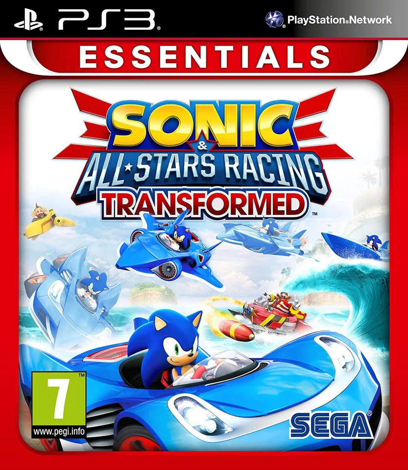 PS3 Sonic & und All-Stars Racing Transformed SEGA Spiel für Playstation 3 Neu - Bild 1 von 1