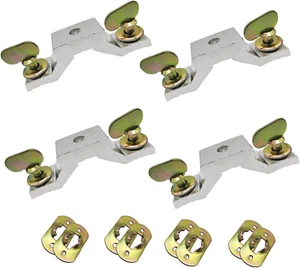 4 PCS Moving Head Light Bridge Connector Truss Clamp Bracket 4.13" 105Mm Quick - Afbeelding 1 van 1