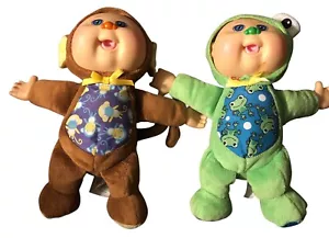 Combo CabbagePatch Kids CPK Cutie PIES: Freddie Frog y Sydney Monkey con etiquetas - Imagen 1 de 18