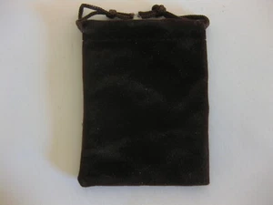 20 3"x4" Dark Brown Velvet Pouches for Valuables Such as Jewleries, watches, ... - Picture 1 of 4