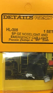 Details West 386 x HO SP GE Noselight & Emergency Cab Light - Picture 1 of 1