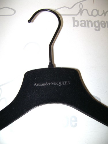 ALEXANDER MCQUEEN 15" ABITO CAMICIA S 2 5 NERO CON APPENDIABITI IN FELTRO SET 20