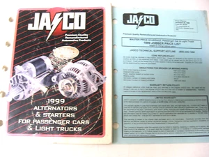 1993 JASCO Alternator & Starter Catalog, 283 pages, # ASE-93 - Picture 1 of 6