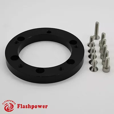 3/8" Billet Extension Hub/ Spacer for 5 Hole Steering Wheel to 6 Hole Adapter - Image 1 of 3