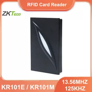 Lector de tarjetas de control de acceso impermeable Wiegand 26/34 bits indicadores LED KR101E/M - Imagen 1 de 11