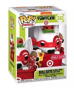 Funko Pop BULLSEYE (In Ninja Mask with Raph) Raphael #243 Target Exclusive NEW - Picture 1 of 1