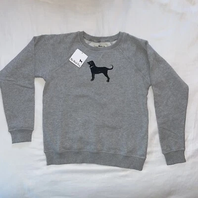 Sudadera pulóver cuello redondo The Black Dog (gris) - pequeña para mujer” Foto 1 de 2