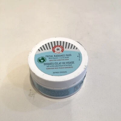 First Aid Beauty Facial Radiance Pads with Glycolic + Lactic Acids 28-Pads - Image 1 of 2