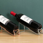 Metal Wine Rack Bottle Holder Stand Furnishing Craft Display Decor Modern