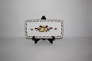 Royal Doulton FESTIVAL Weihnachten Stechpalme ☆ 11 1/4" großes Sandwich Tablett 2 VERFÜGBAR - Bild 1 von 3