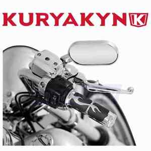 Kuryakyn ISO Flame Grips for 2014-2019 Yamaha XVS950 Bolt - Control ty