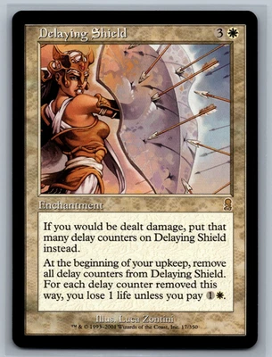 Magic The Gathering Odyssey Delaying Shield #17/350 MTG TCG CCG - Image 1 of 2