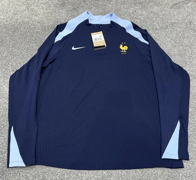 Nike France 2024 Dri-Fit ADV Strike Elite 1/4 Zip Drill Top - FJ1927 498 - XXL - Image 1 of 4