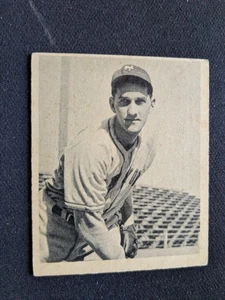 1948 Bowman Baseball Card # 23 Larry Jansen - New York Giants (VG/EX) - Picture 1 of 3