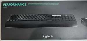Logitech Wireless Keyboard And Mouse MK825 Bluetooth Performance Black - Picture 1 of 2